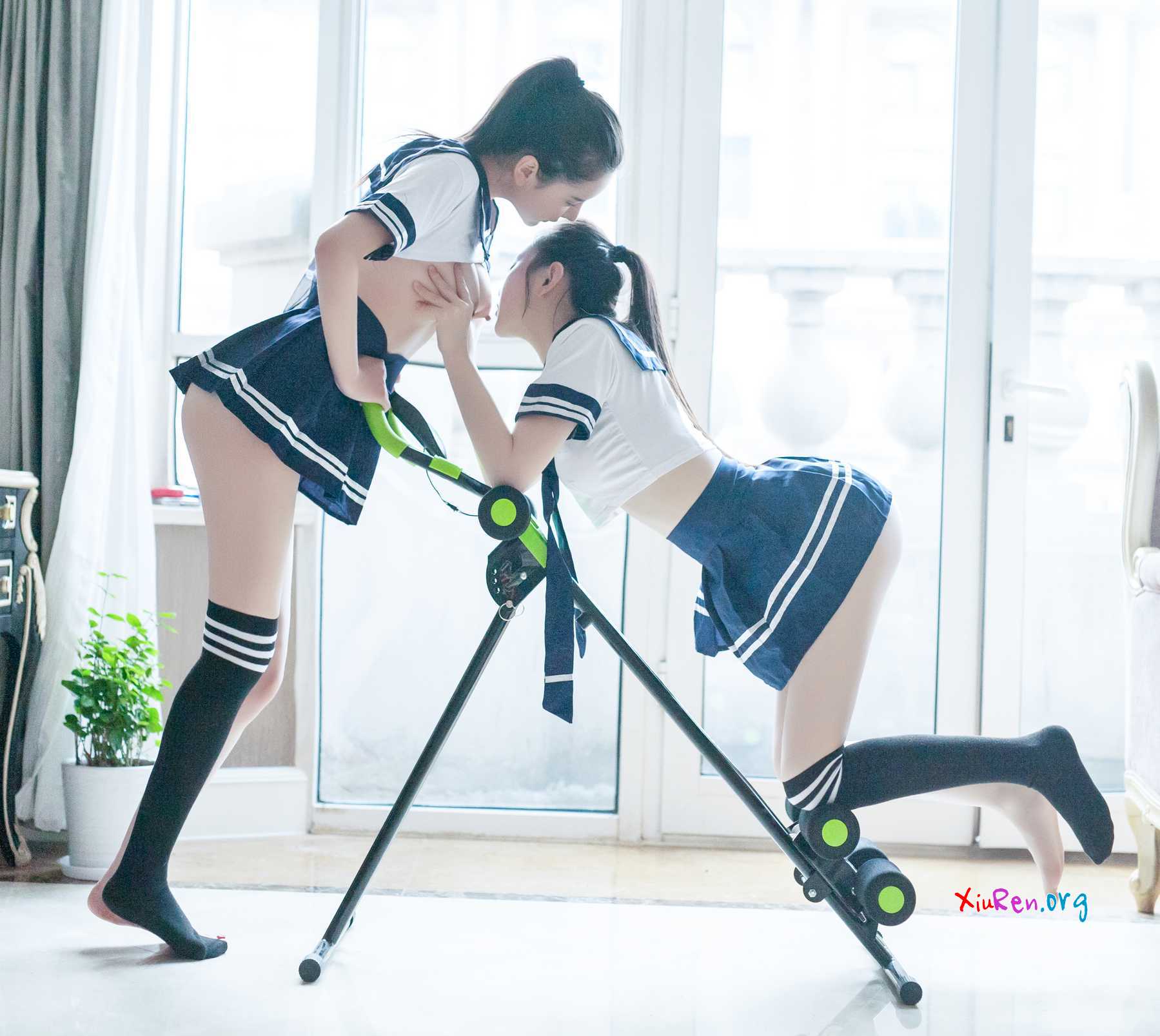 [TuiGirl] 推女郎 艺术模特李丽莎双人制服裸体写真 36P